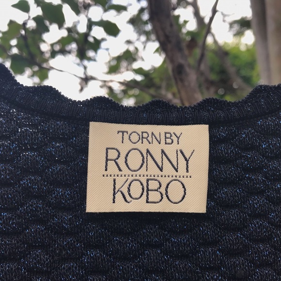 Torn by Ronny Kobo Black Skater Dress - Picture 6 of 8